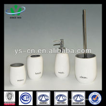 ceramic toilet paper holder toilet brush for bathroom